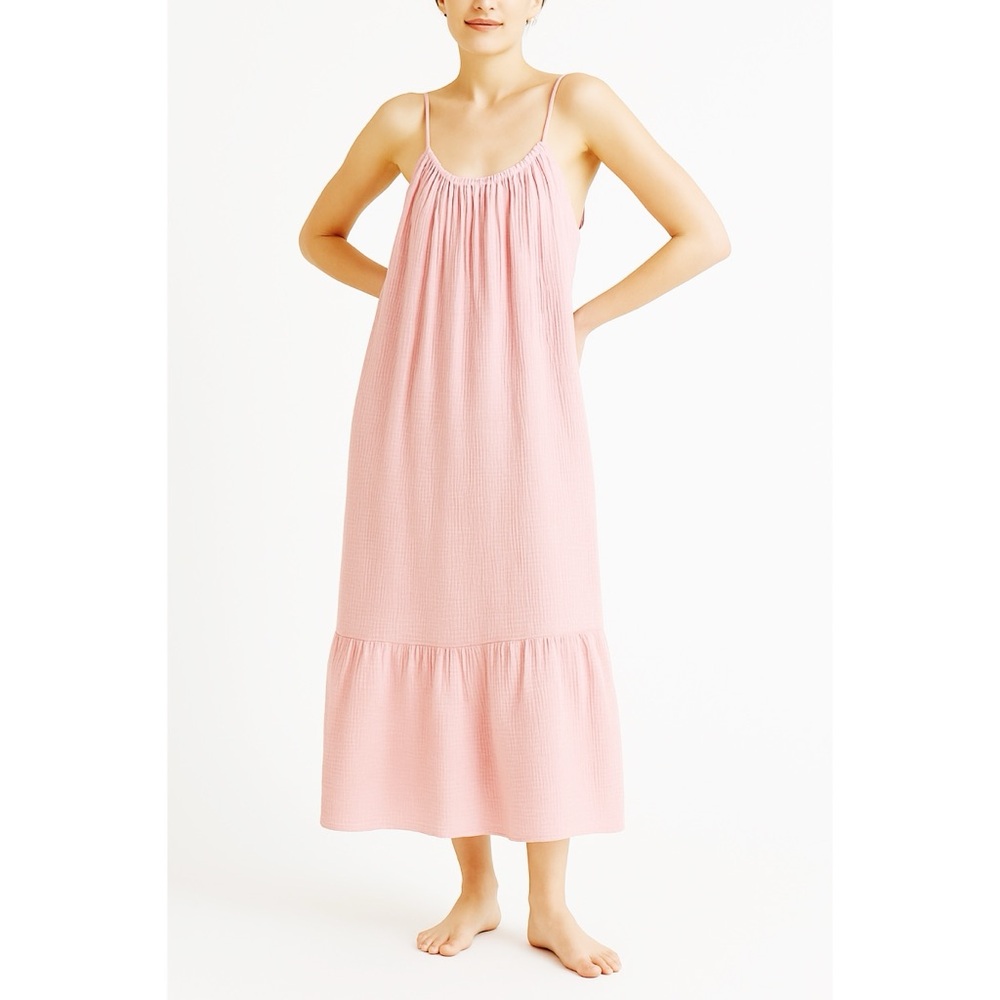 Johnny Was Casual Cotton Dress With Pockets XS